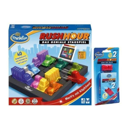 ThinkFun Rush Hour inkl. Erweiterungskarten