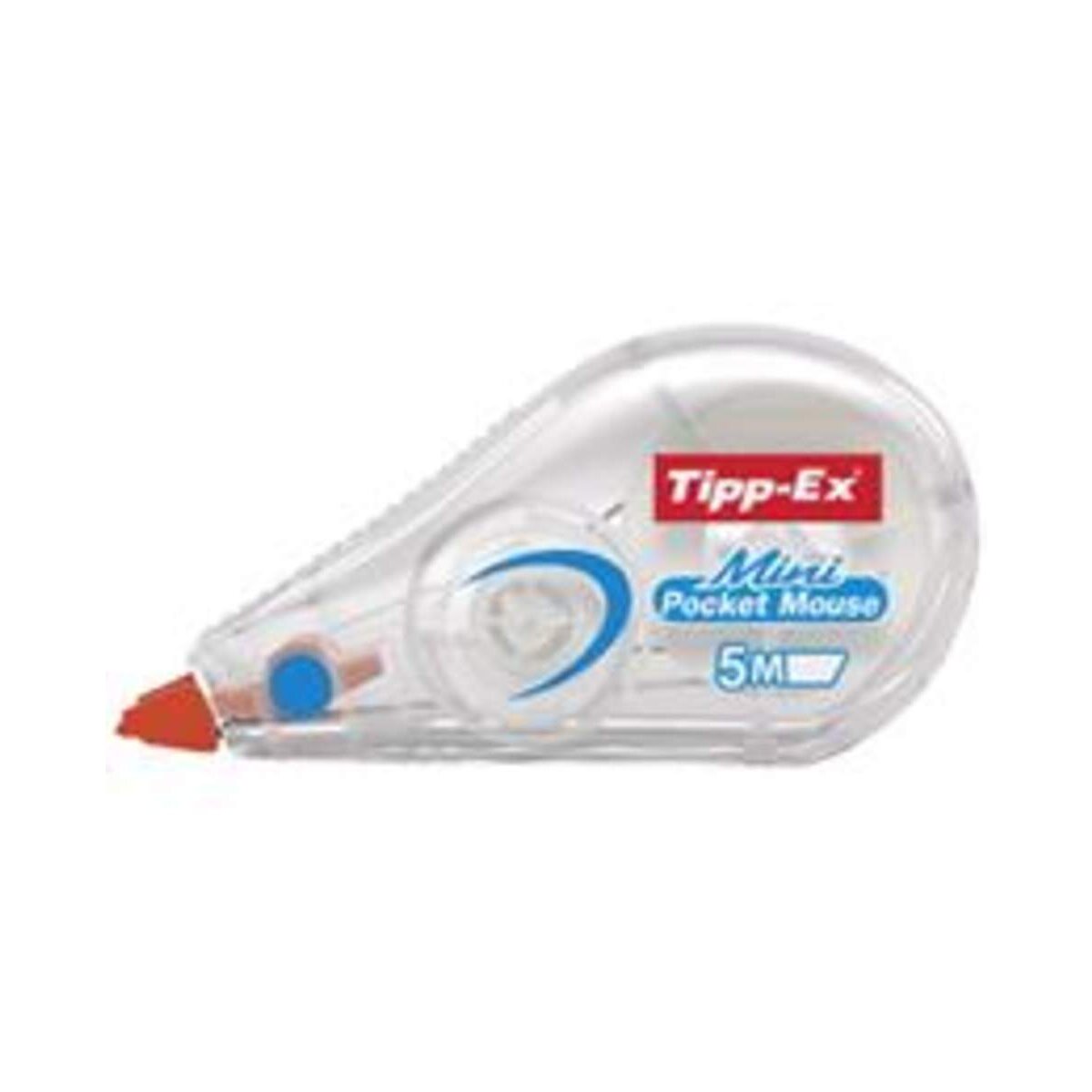 Tipp-Ex Korrekturroller Einweg Mini Pocket Mouse 5mm x 5m, transparent