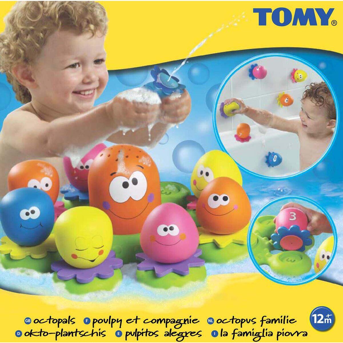 TOMY Bath Toys Okto Plantschis