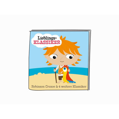 tonies® Hörfigur - Lieblings-Klassiker Robinson Crusoe und vier weitere Klassiker