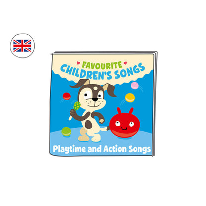 tonies® Hörfigur Favourite children's songs - Playtime and Action Songs (Englische Version)