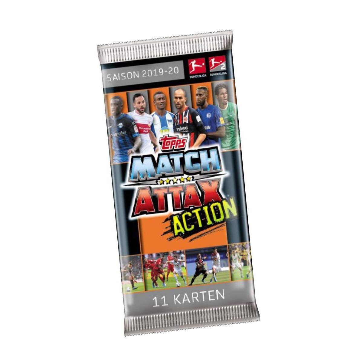 Top Media Topps Match Attax ACTION 2019/20 1 Booster