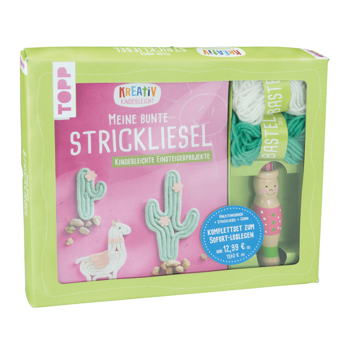 Topp Kreativ-Set Meine Bunte Strickliesel
