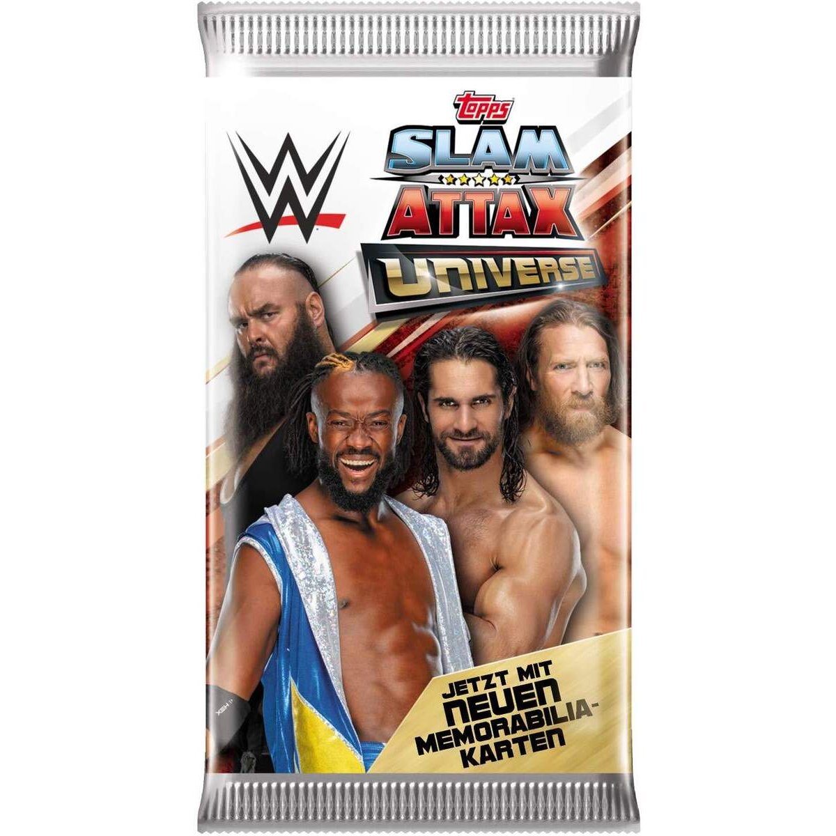 Topps Slam Attax WWE Starterset mit Sammelmappe