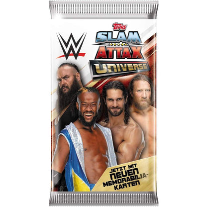 Topps Slam Attax WWE Starterset mit Sammelmappe
