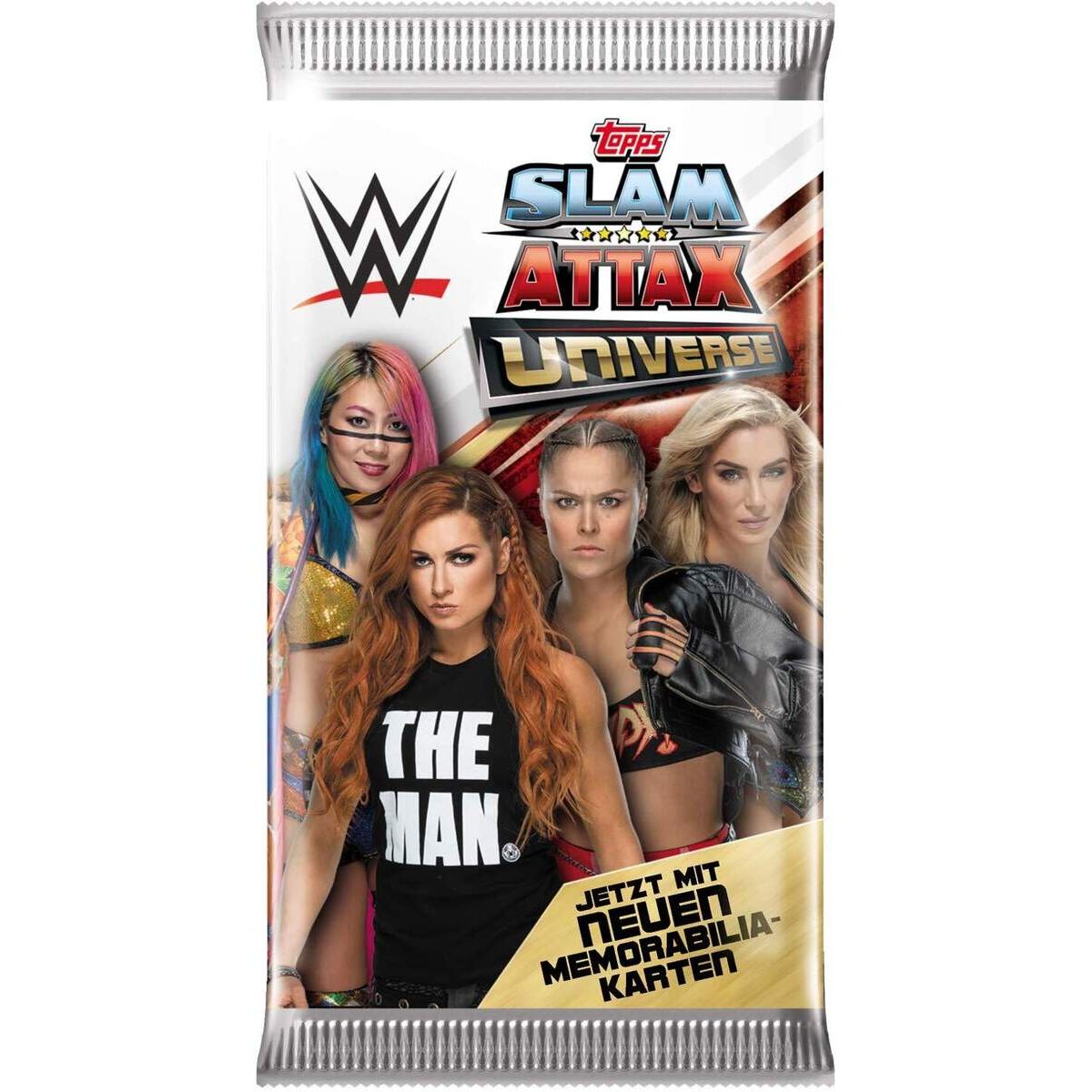 Topps Slam Attax WWE Starterset mit Sammelmappe