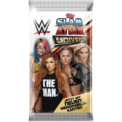 Topps Slam Attax WWE Starterset mit Sammelmappe