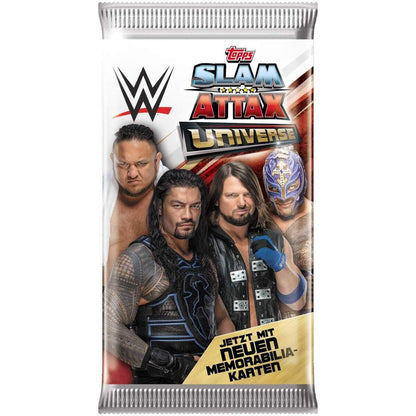 Topps Slam Attax WWE Starterset mit Sammelmappe