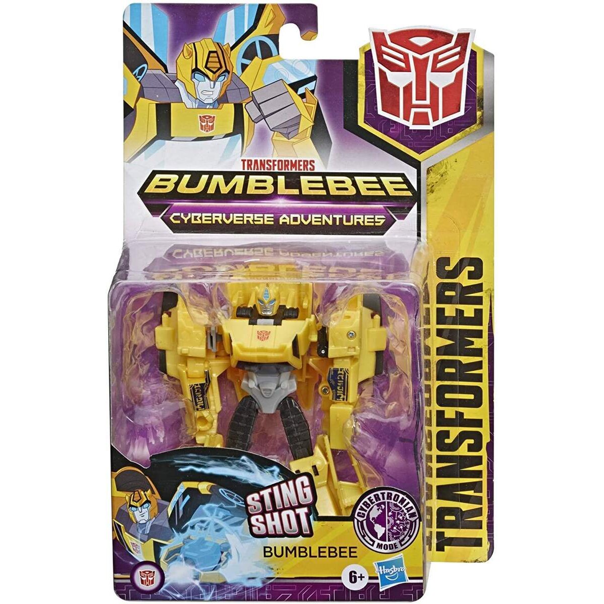 Transformers Bumblebee Cyberverse Adventures Action Attackers Warrior-Klasse Bumblebee