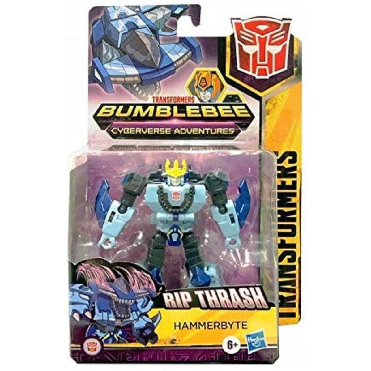 Transformers Bumblebee Cyberverse Adventures Action Attacker Warrior Class Hammerbyte