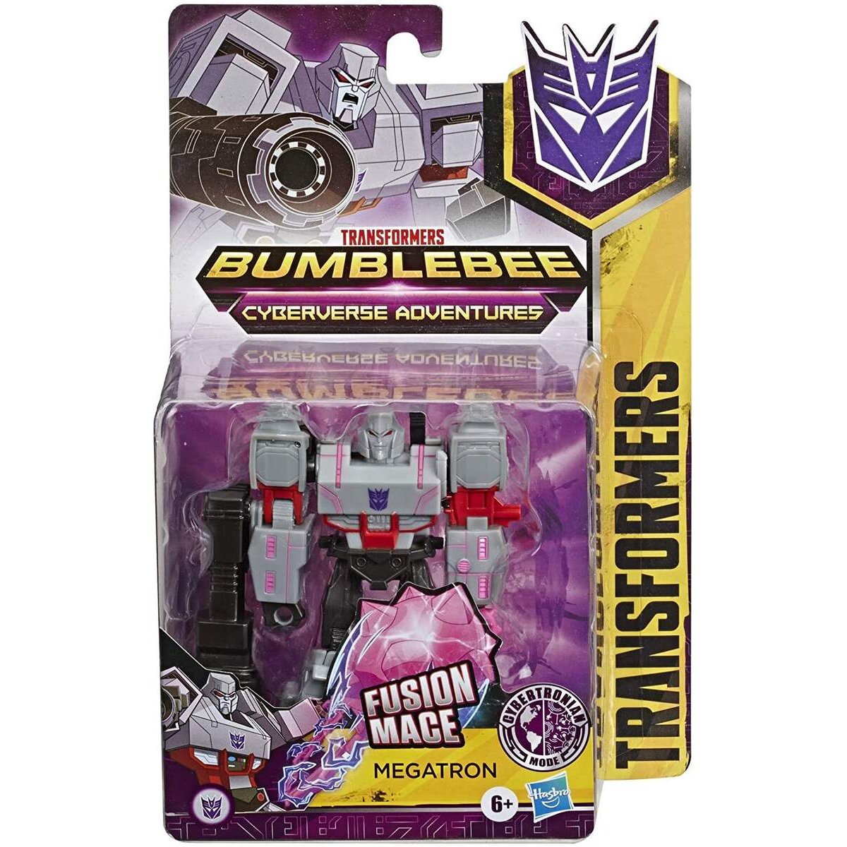 Transformers Bumblebee Cyberverse Adventures Action Attackers Warrior-Klasse Megatron