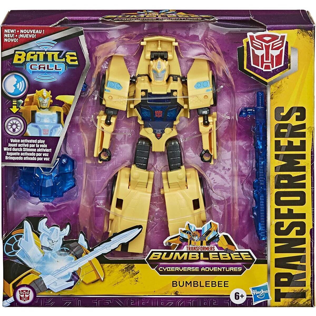 Transformers Bumblebee Cyberverse Adventures Battle Call Trooper-Klasse Bumblebee