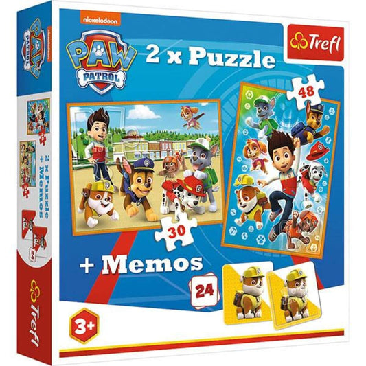 Trefl Paw Patrol - 2in1 Puzzles und Memos