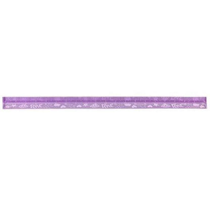 Trendhaus Acryl-Lineal 20cm Dreieckig, 4-fach sortiert
