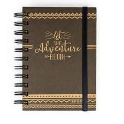 Trendhaus ADVENTURE Notizbuch A6, 70 Blatt, sortiert