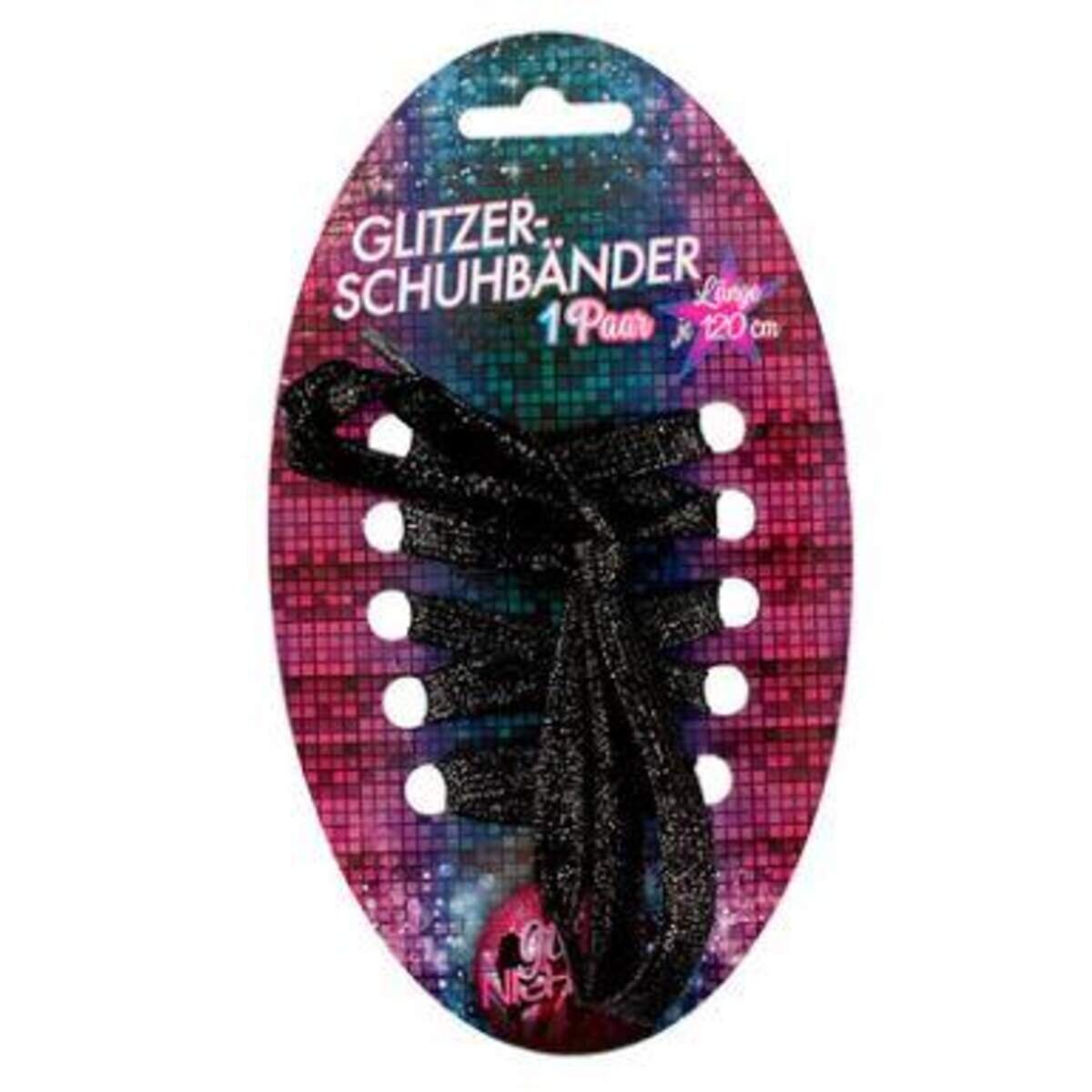 Trendhaus Glitzer Schuhbänder Girls Night Out