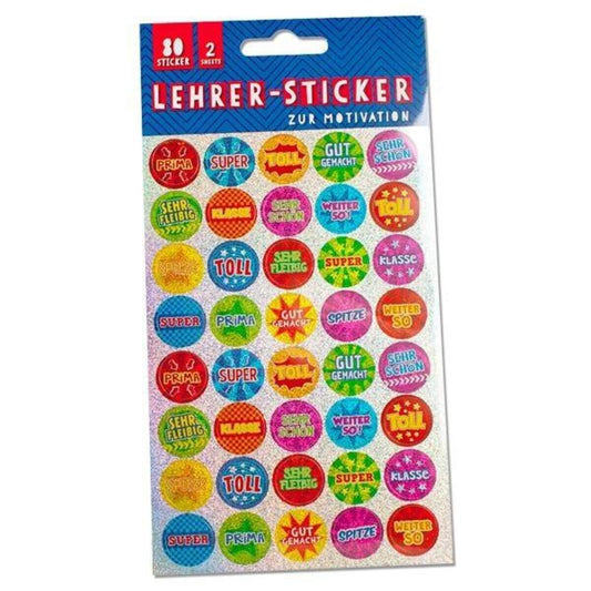Trendhaus Lehrersticker Cool Style 80 Stück
