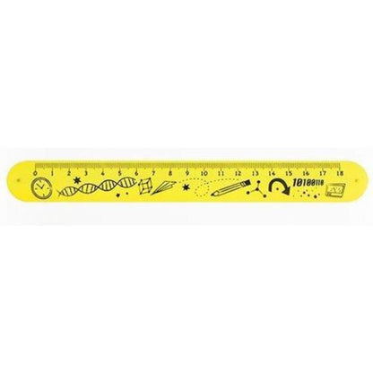 Trendhaus Relax&Be Clever Snap-It Lineal 18cm, 4-fach sortiert