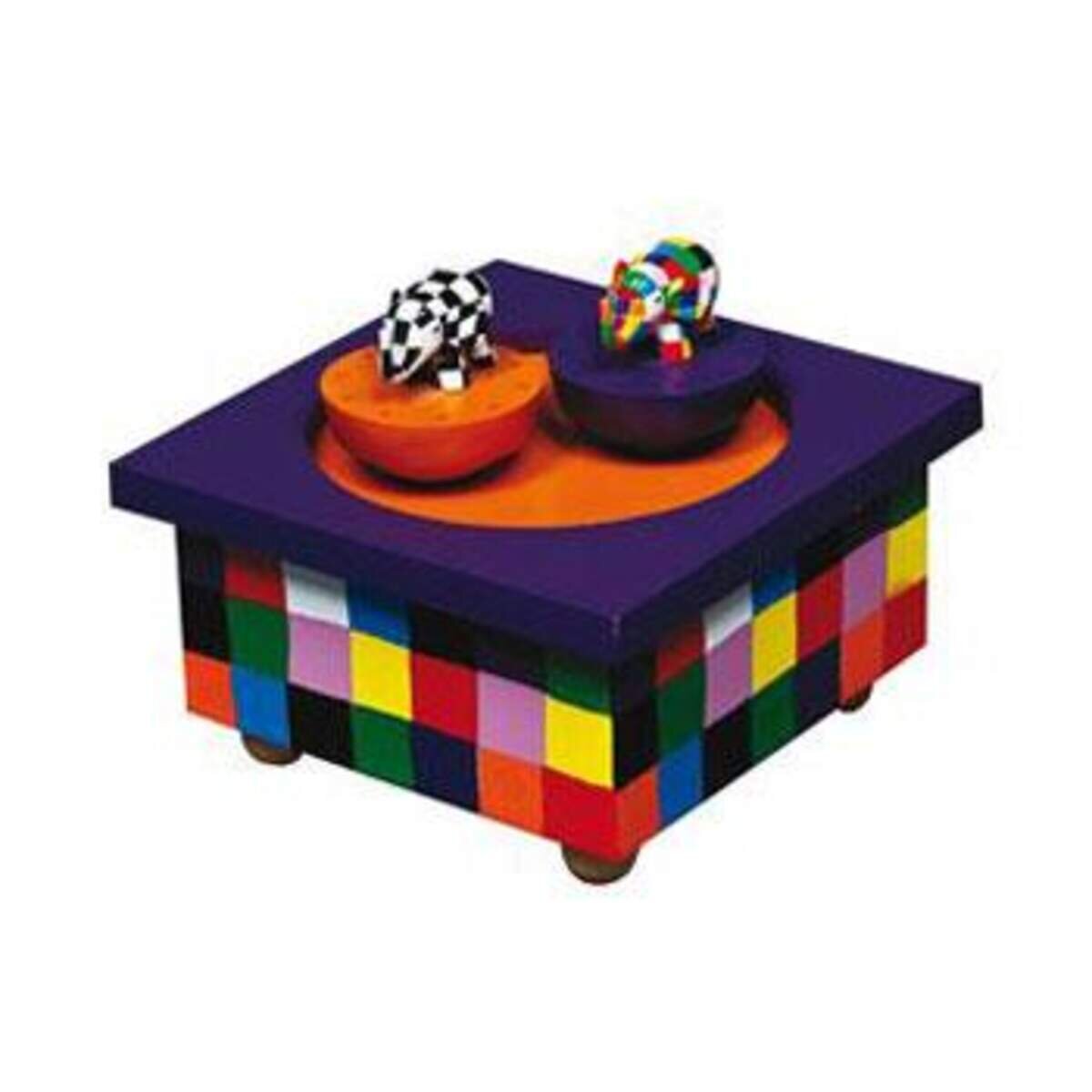 Trousselier Holz Spieldose Elmar der Elefant
