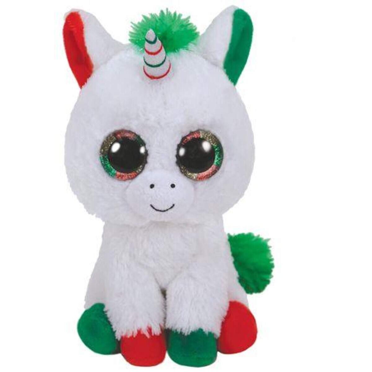 ty Beanie Boo Einhorn Candy Cane, 24 cm
