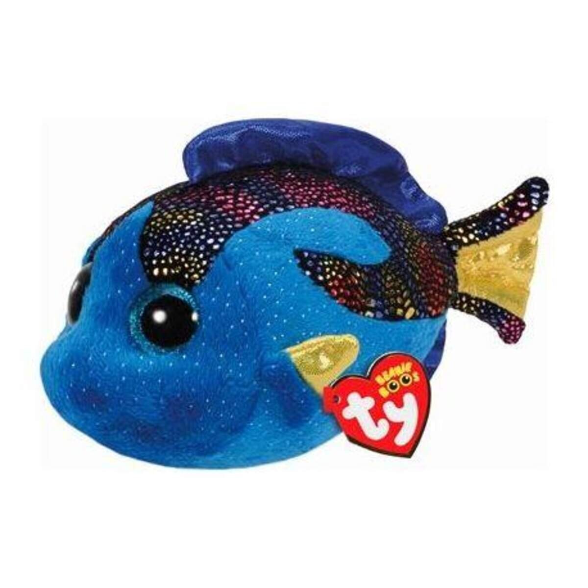 ty Beanie Boo Fisch Aqua, 15 cm