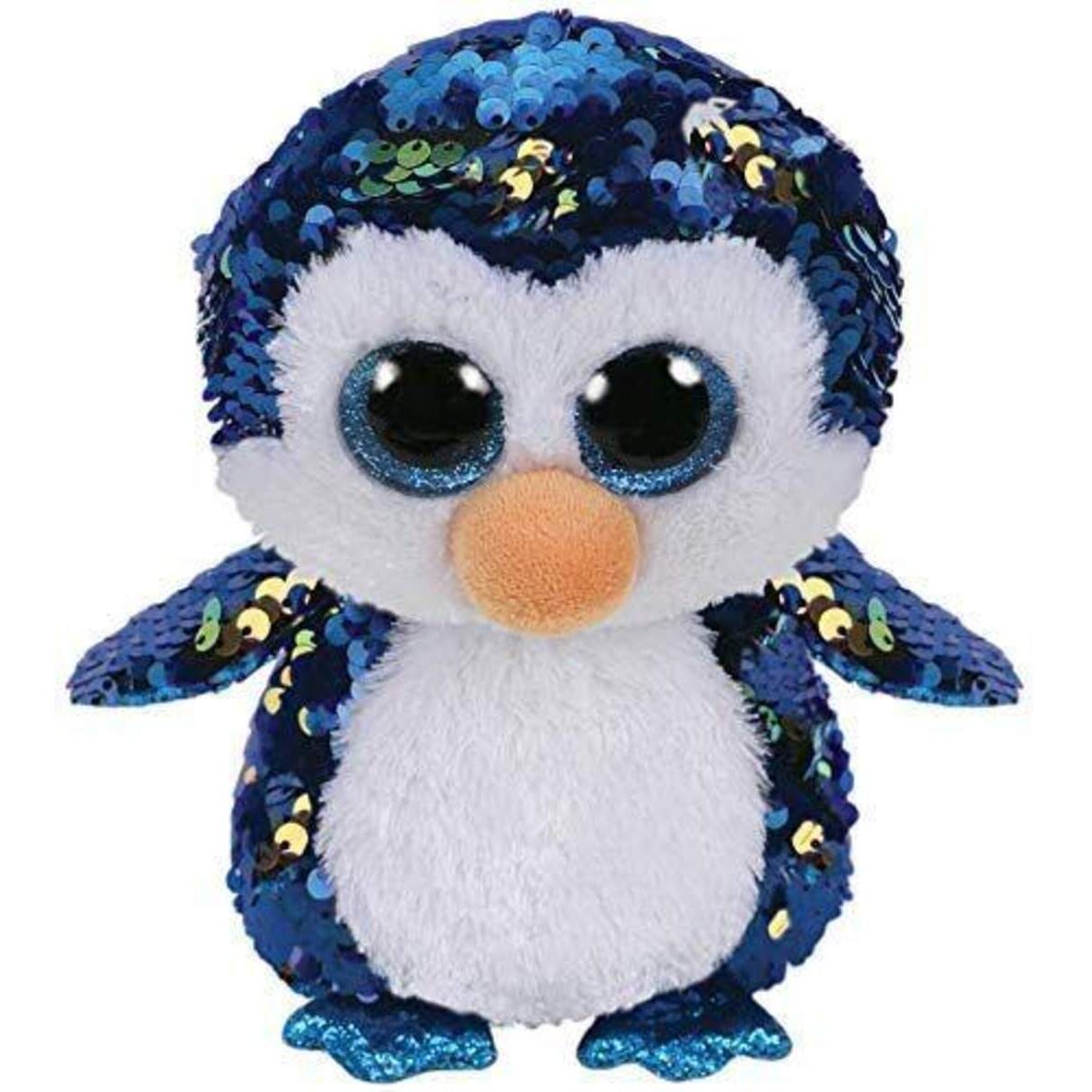 ty Beanie Boo Flippables Pinguin blau, mit Wendepailetten, ca, 15cm