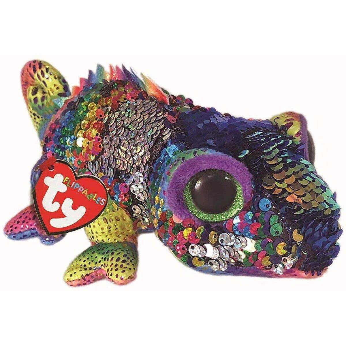 ty Beanie Boos Flippables Chamäleon Karma mit Wendepailetten