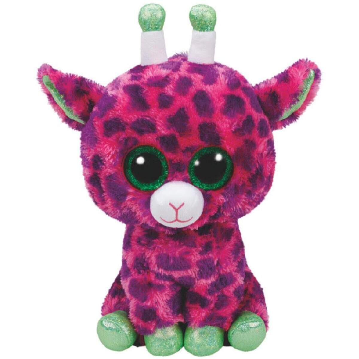 ty Beanie Boos Giraffe Gilbert pink/lila, 24 cm