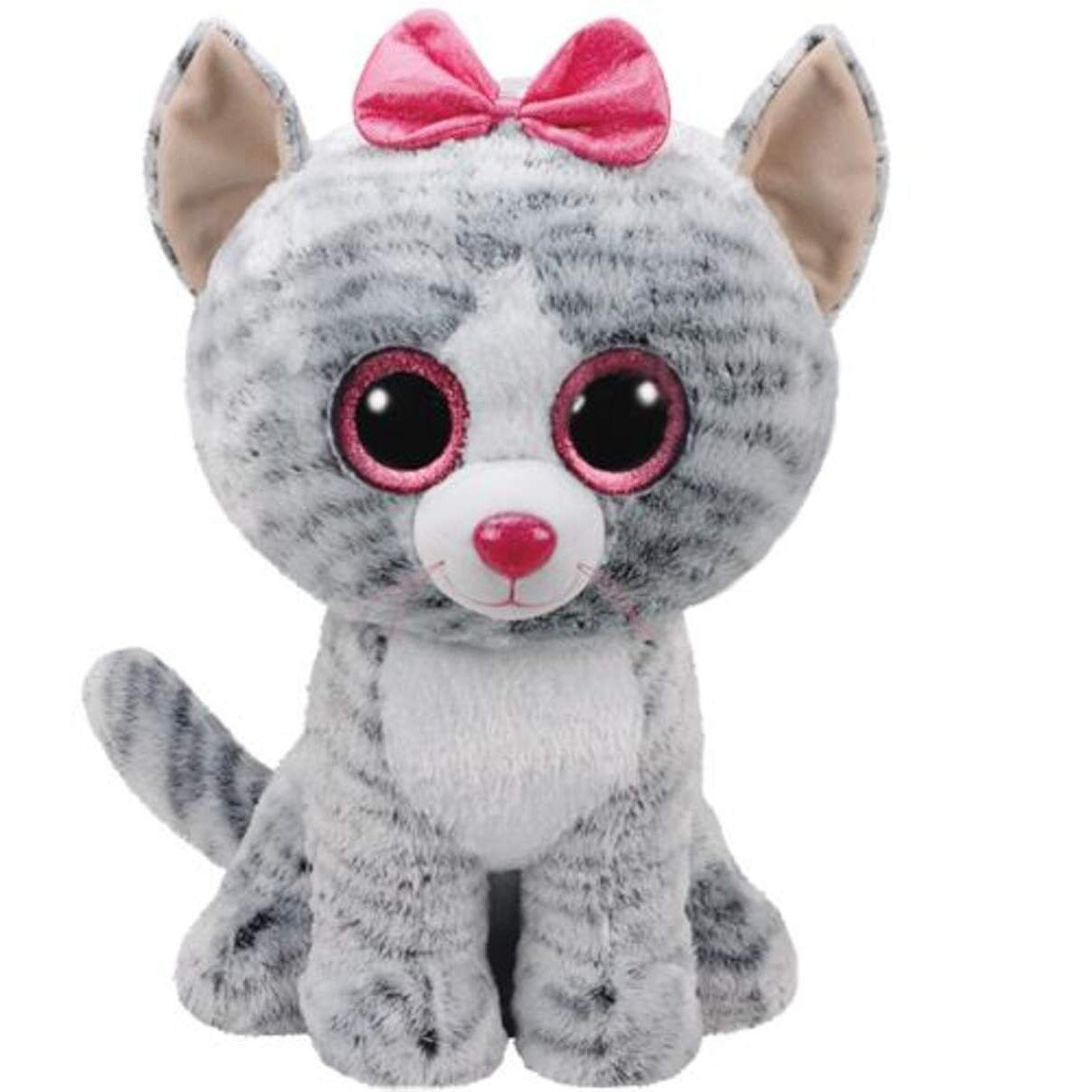 ty Beanie Boos Katze Kiki, grau, 42cm