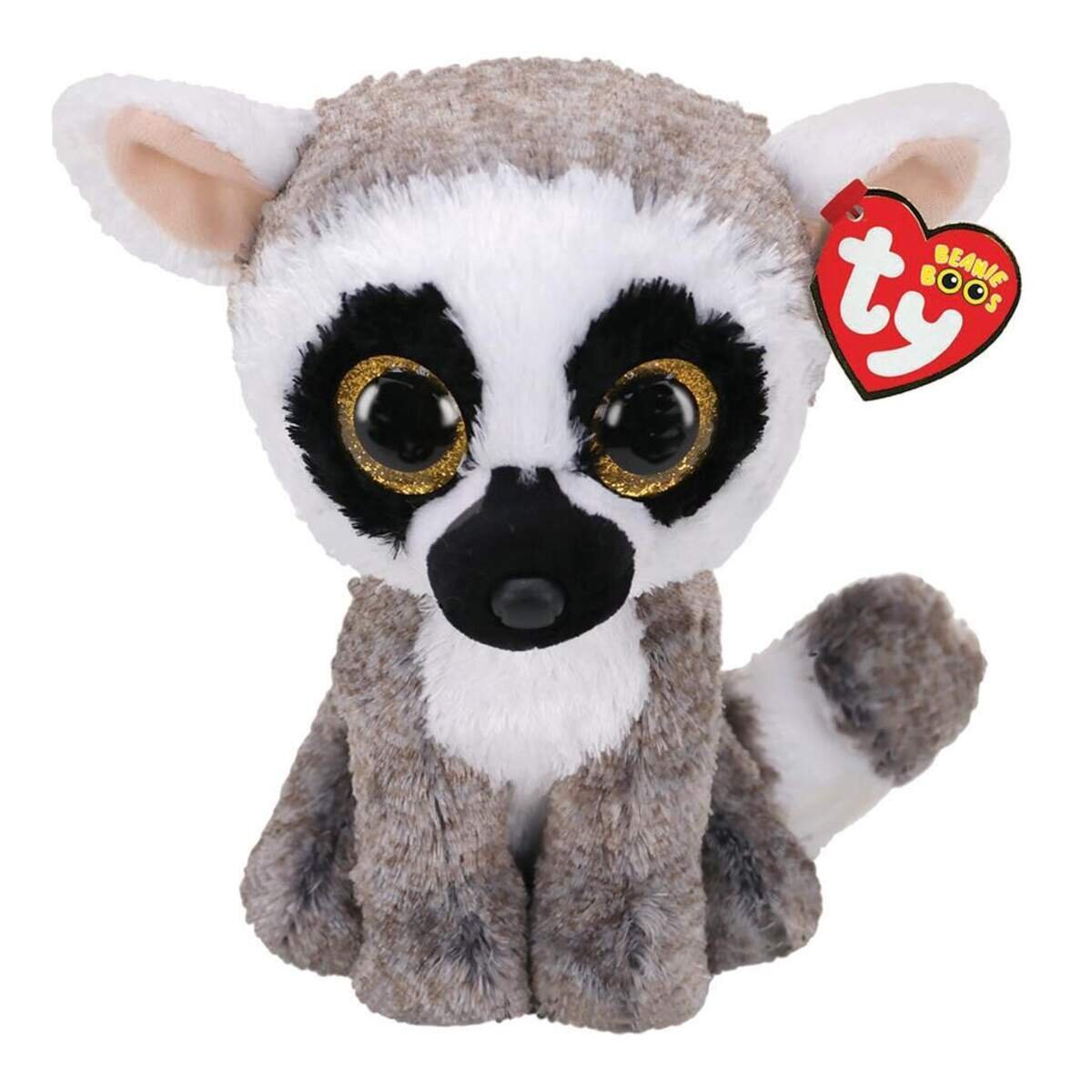 ty Beanie Boos Lemur Linus, 24cm