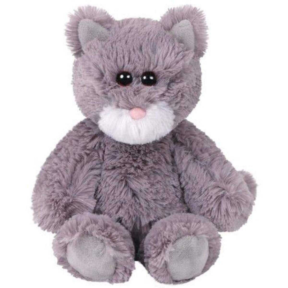 ty Beanie Classic Katze Kit, grau 20cm
