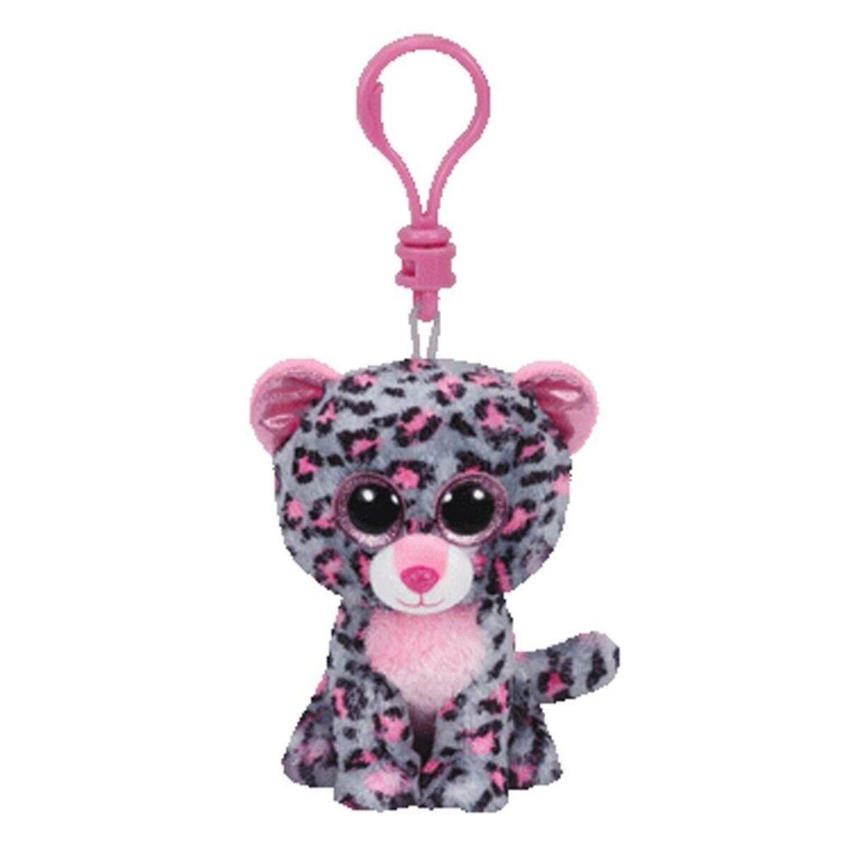 ty Beanie Clip Leopard Tasha, 13cm