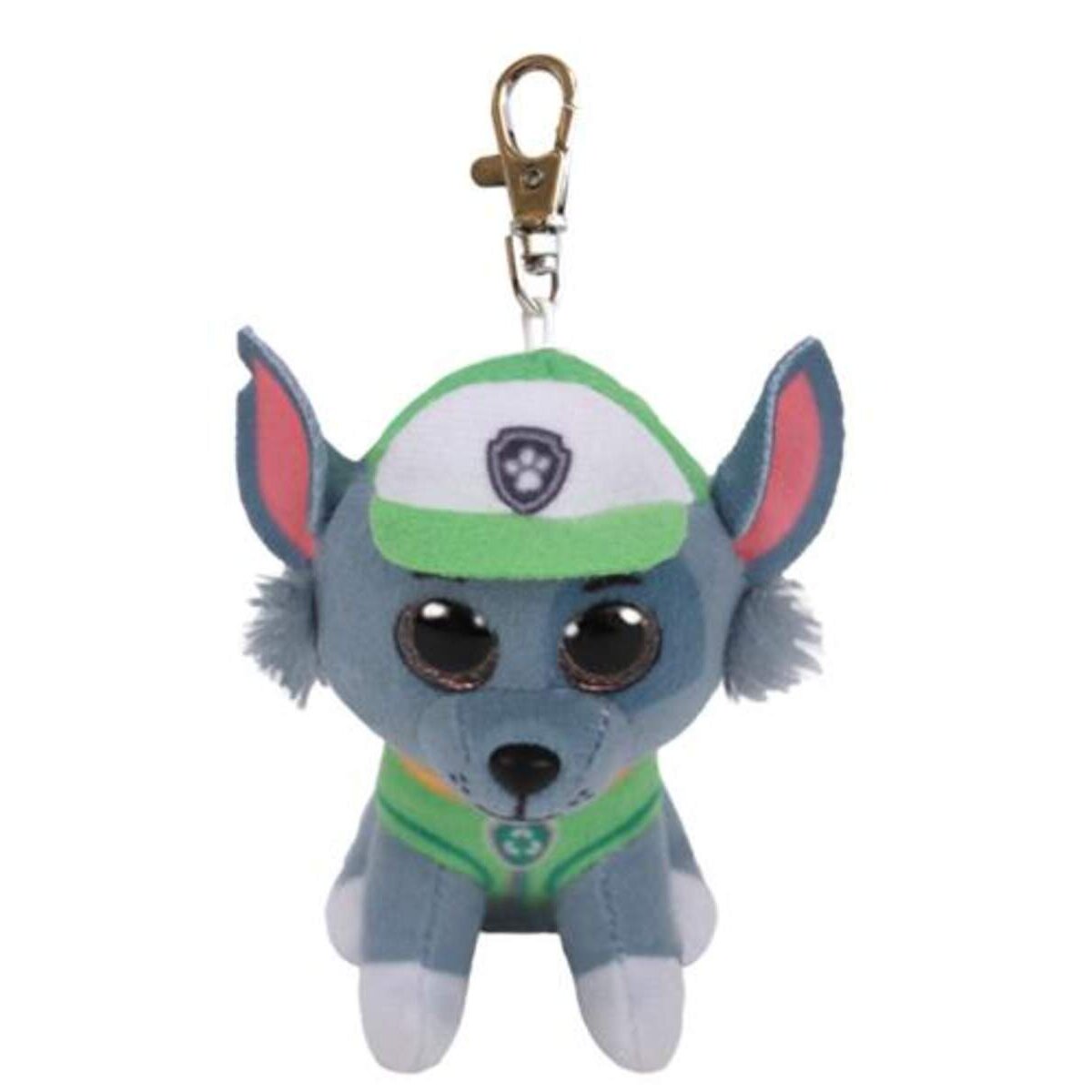ty Beanie Clip Paw Patrol Rocky, 8.5cm