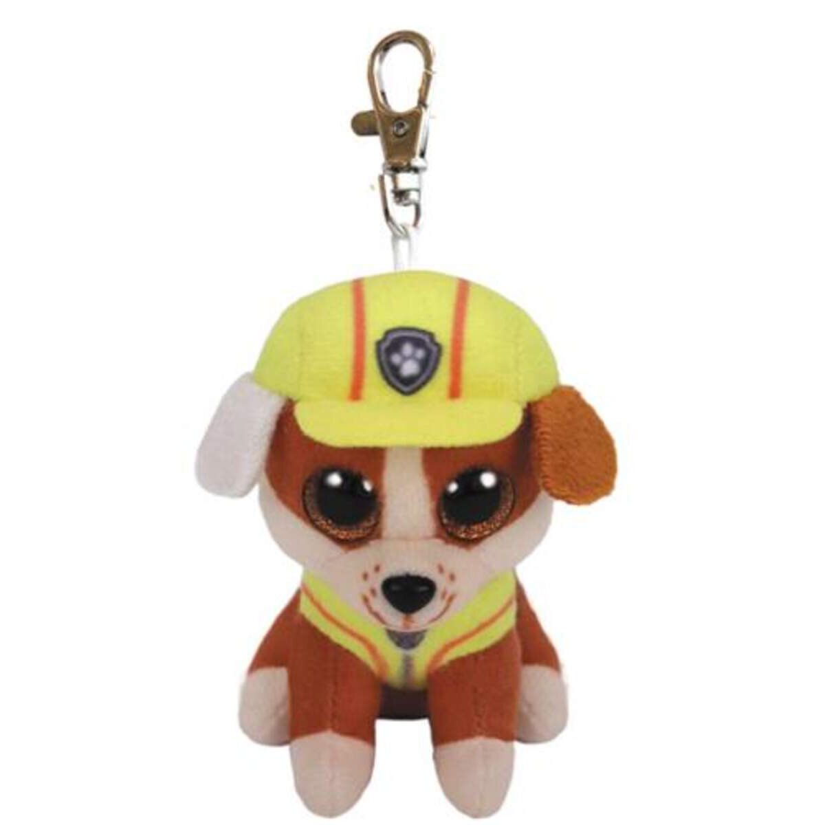 ty Beanie Clip Paw Patrol Rubble, 8cm