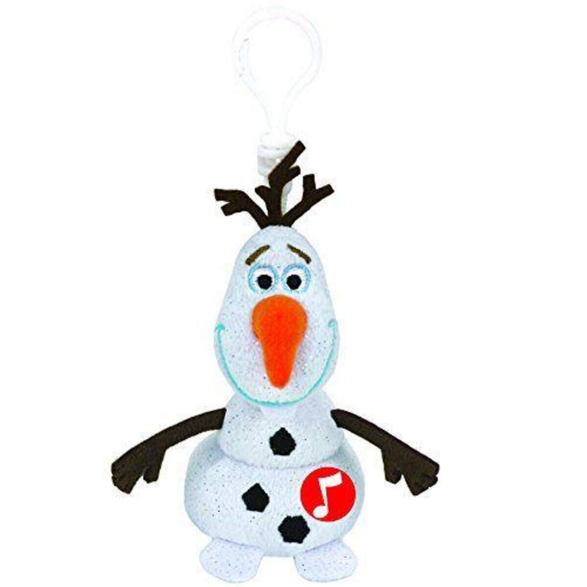 ty Beanies Anhänger Disney Frozen Olaf mit Sound, 13cm