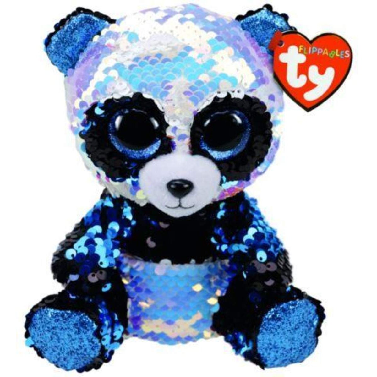 ty Flippables Panda Bamboo, 24cm, mit Wendepailletten