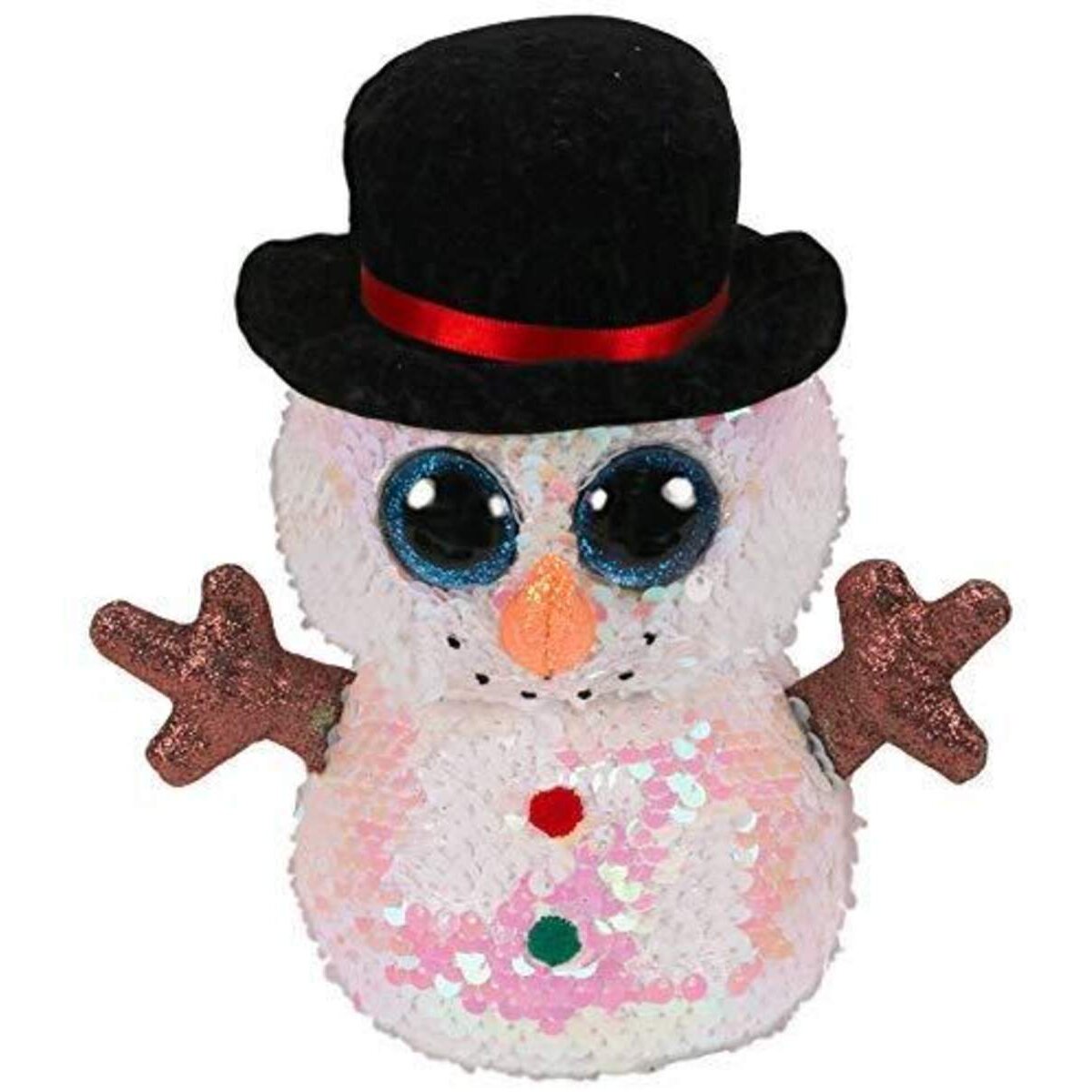 ty Flippables Schneemann Melty, 15cm mit Wendepailetten