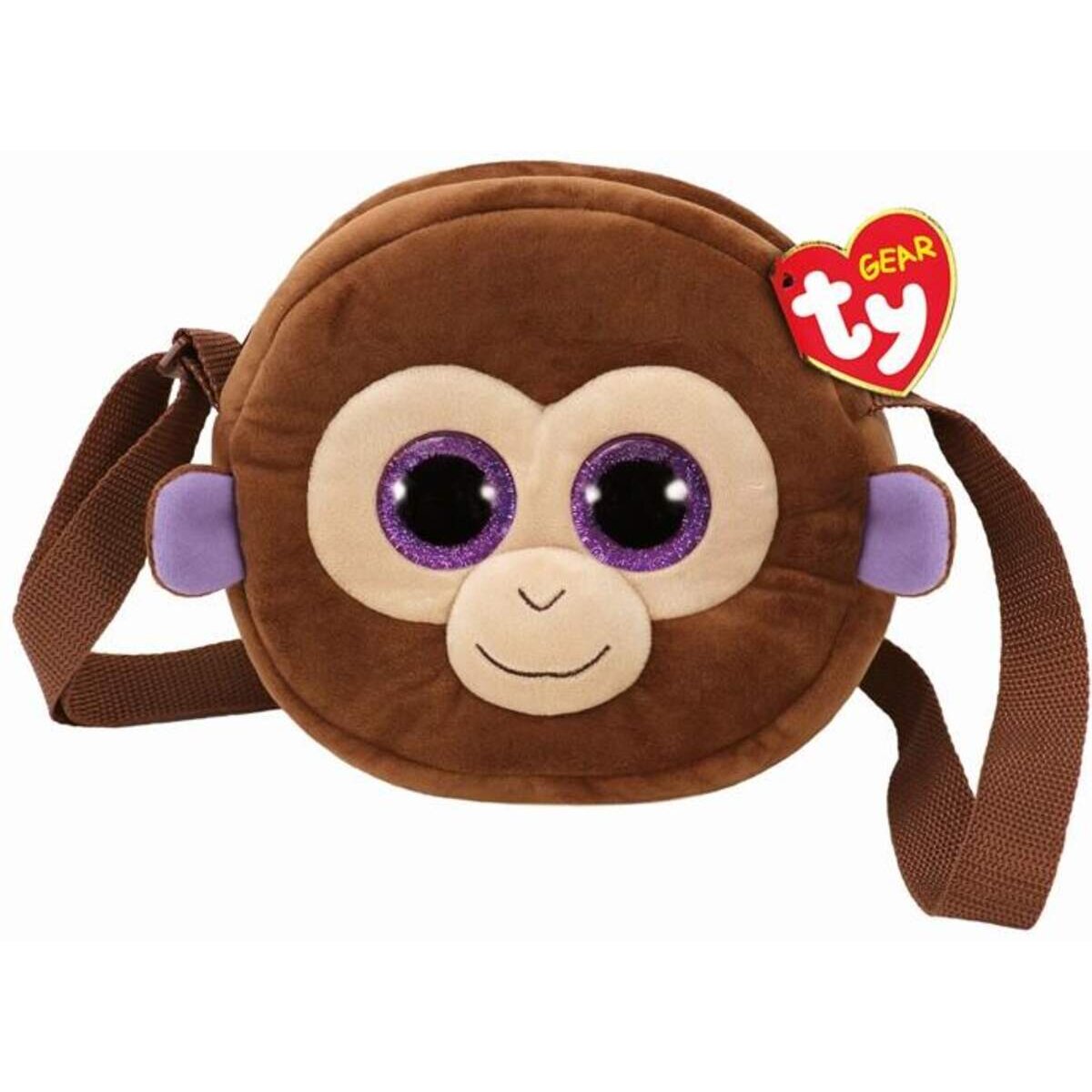 ty Gear Beanie Boo Schultertasche Affe Coconut