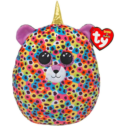 ty Giselle Leopard - Squish-A-Boo - 14"