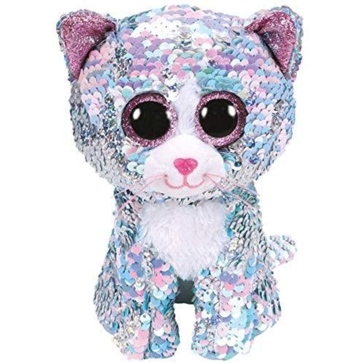 ty Whimsy Blue Cat Plüsch, 40 cm