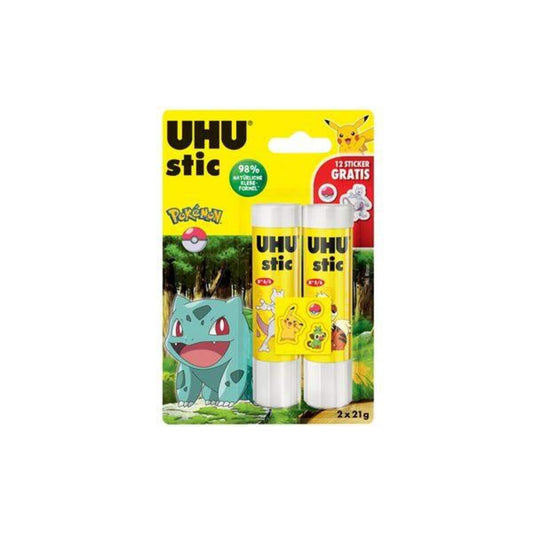 UHU Klebestift stic "Pokemon", 2 x 21 g