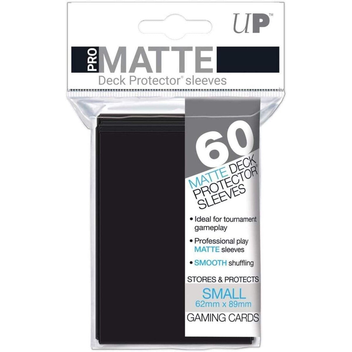Ultra Pro Hüllen schwarz, 60 Stück
