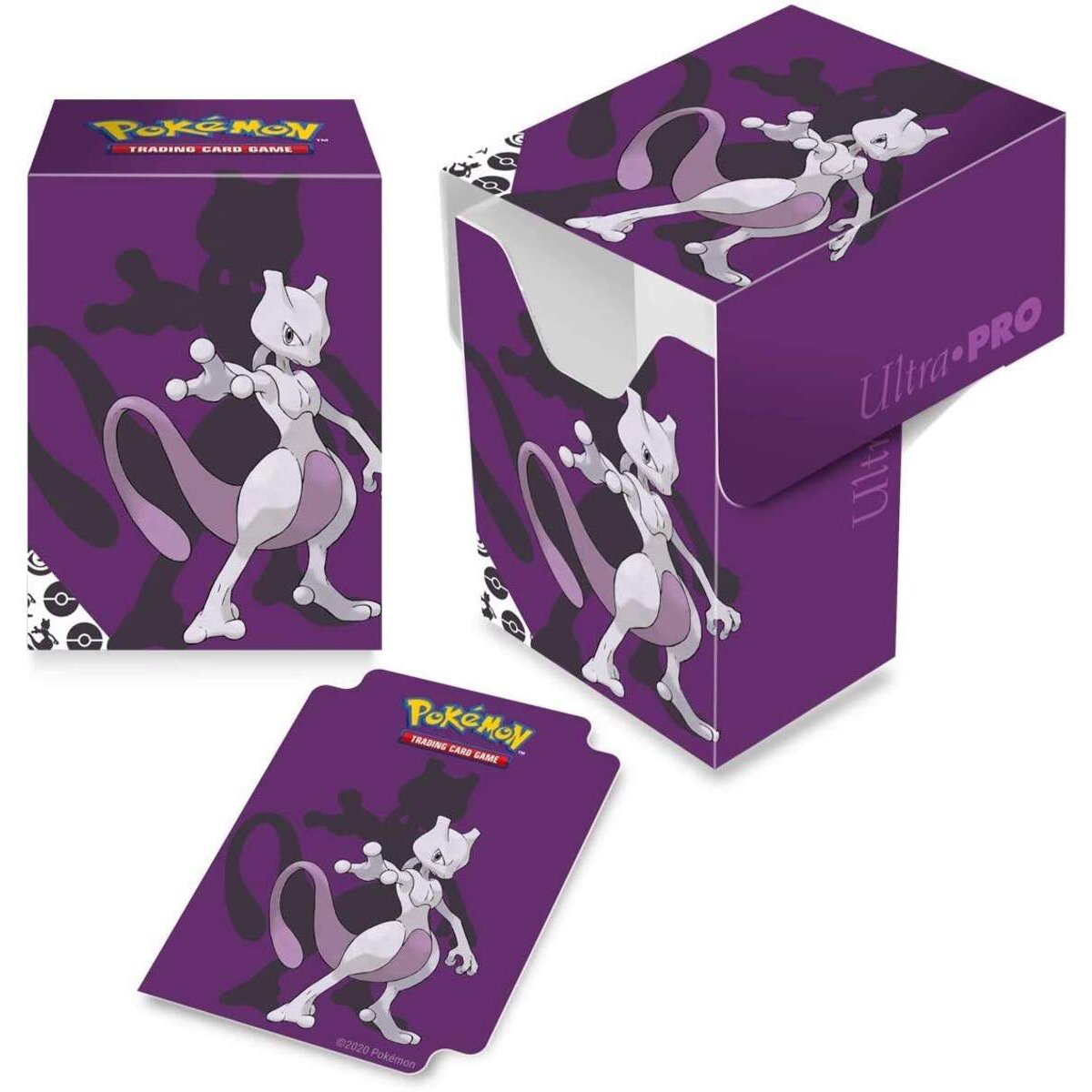Ultra Pro Pokemon Mewtwo Deck Box, lila