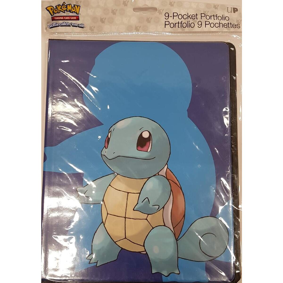 Ultra Pro Pokemon Shiggy 9-Pocket Portfolio, blau