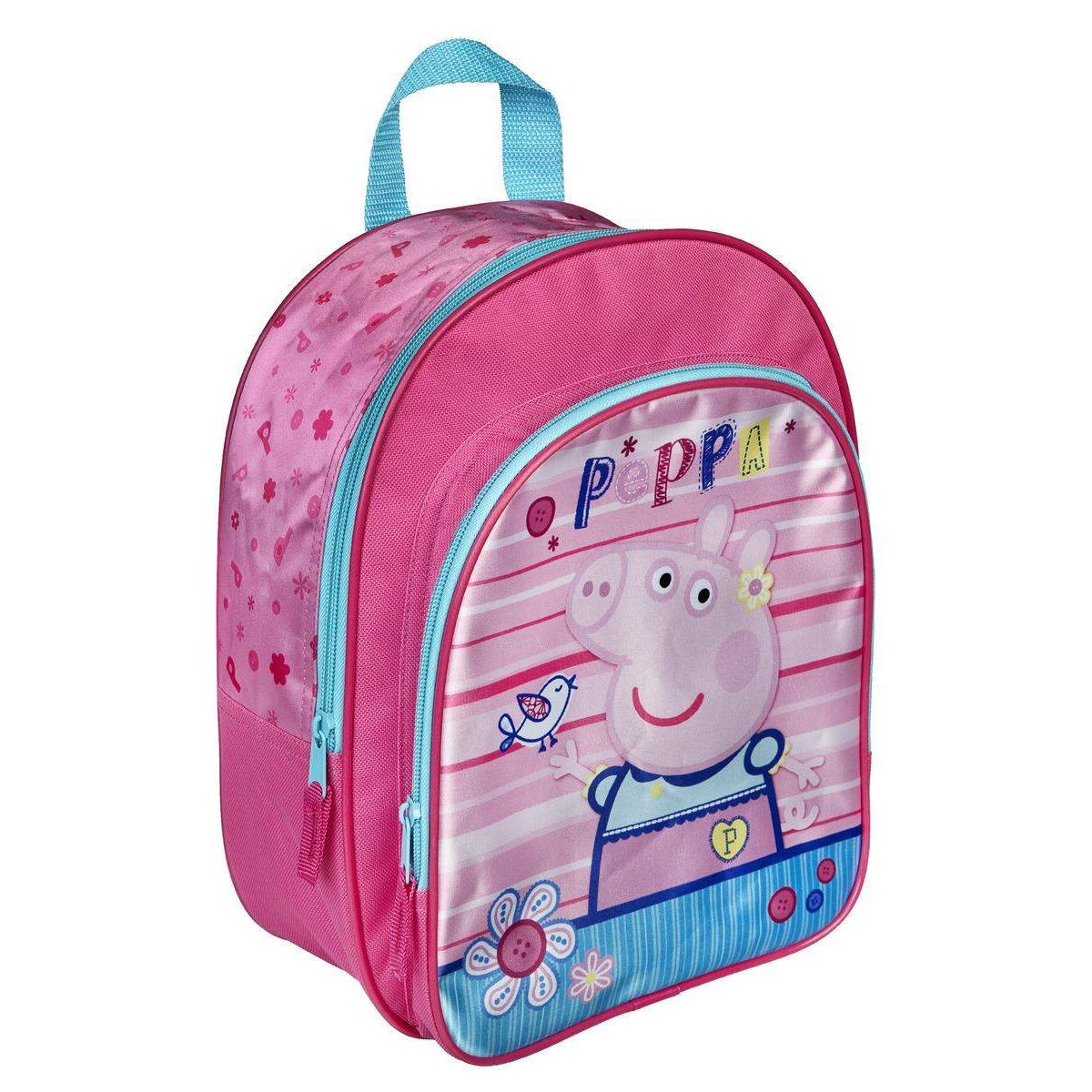 Undercover Peppa Wutz Rucksack mit Vortasche