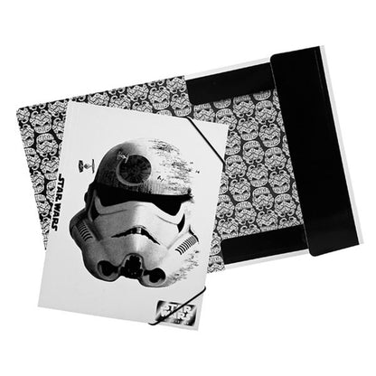 Undercover Star Wars Storm Trooper Gummizugmappe, A4