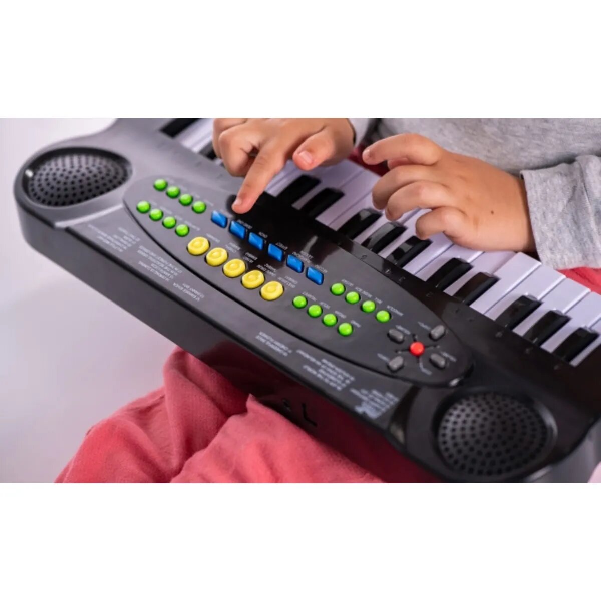Vedes Boogie Bee Elektronisches Keyboard mit Mikrofon, Kinderinstrument