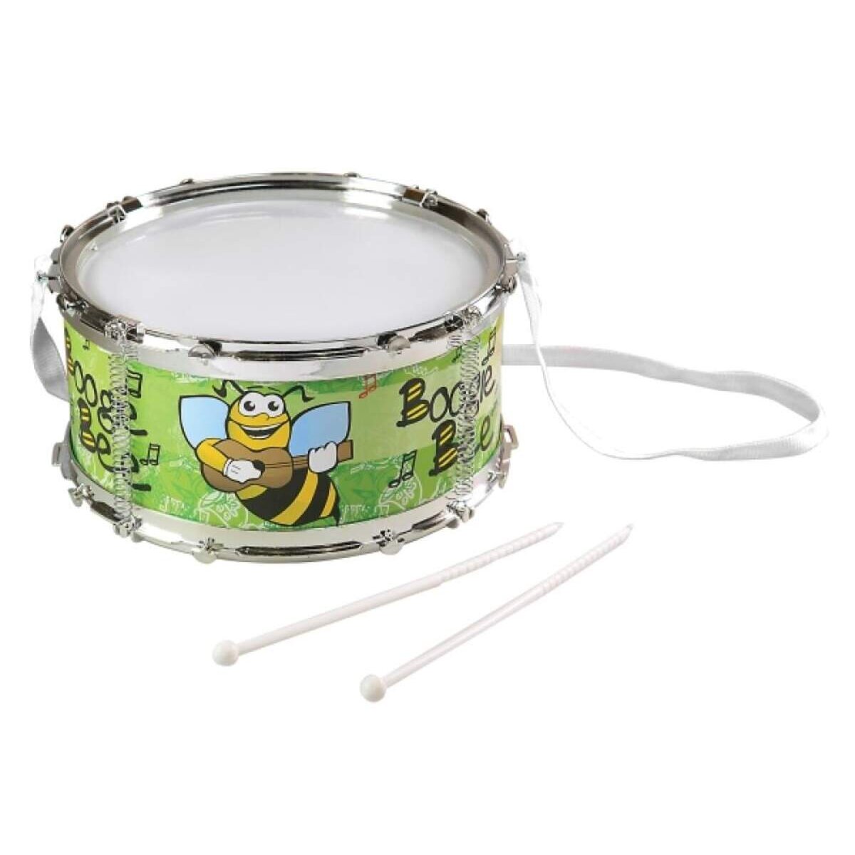 Vedes Boogie Bee Marschtrommel mit 2 Trommelstöcken