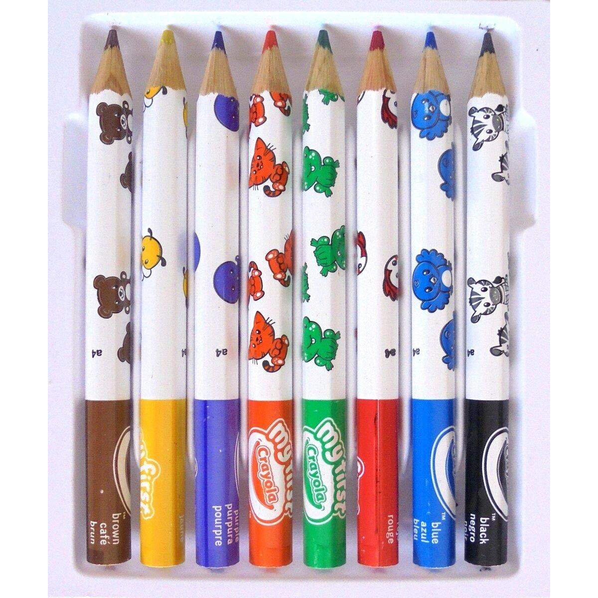 Vivid Crayola Mini Kids 8 Jumbo Buntstifte