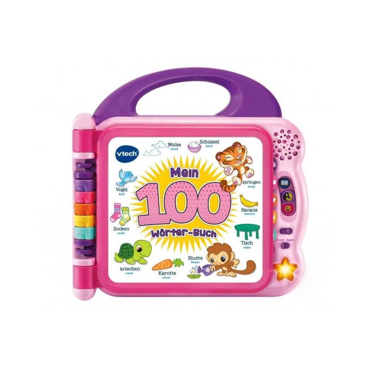 VTech Baby Mein 100-Wörter-Buch pink
